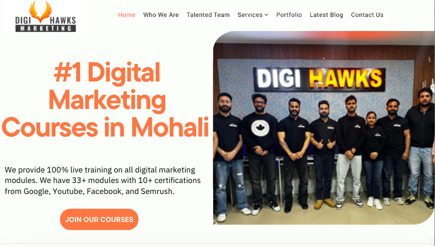 digital marketing courses in Mohali